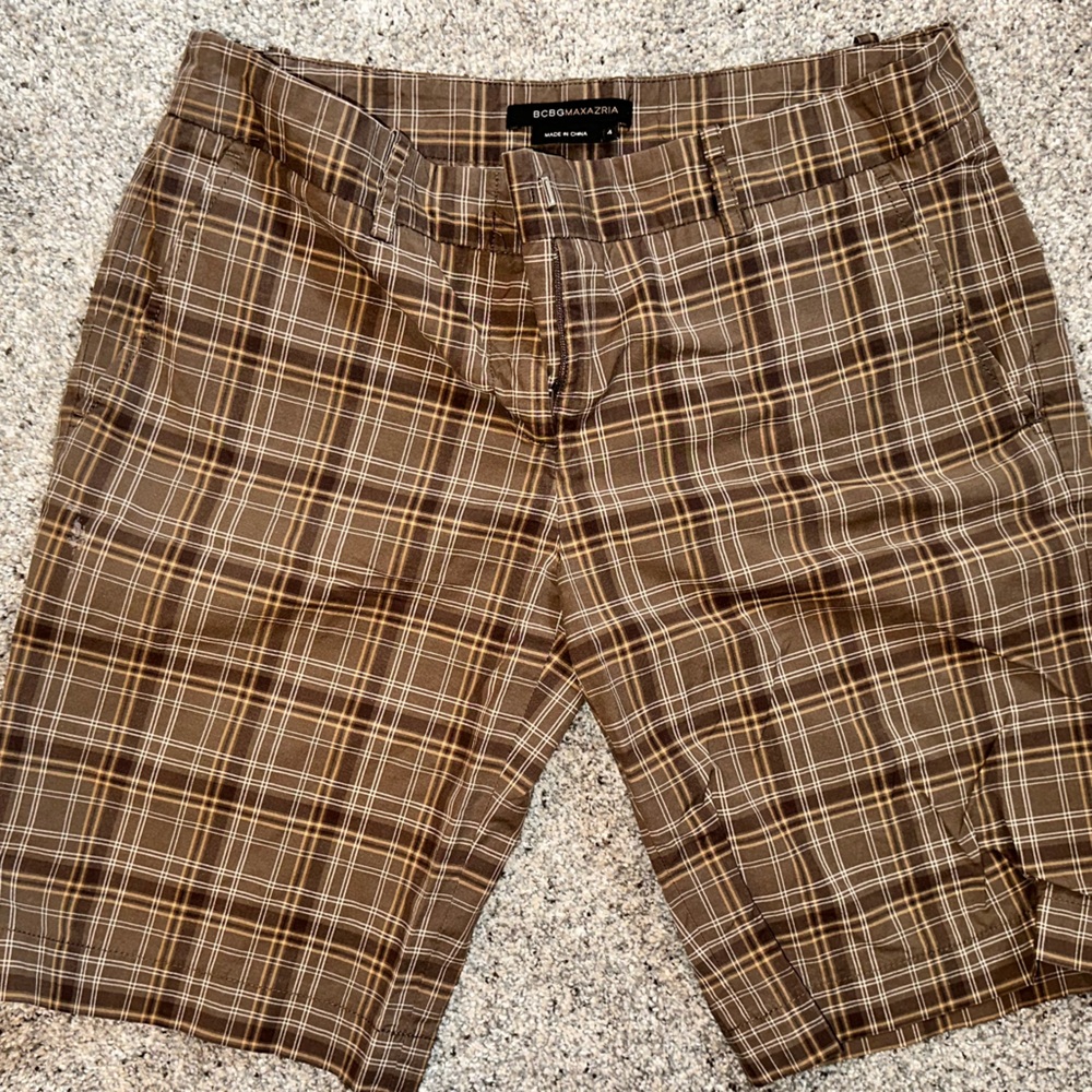 BCBG Maxazria brown shorts